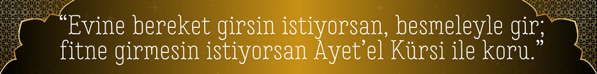 Birinin Evine Gelmesini İstemiyorsan Okunacak Dua