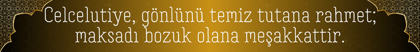 celcelutiye duası fazileti